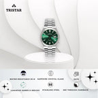 Tristar NJ31GMSSM02 Automatic Green Dial Stainless Steel Men's Watch