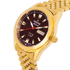 Tristar BA21TMGPM03 Automatic Maroon Dial Stainless Steel Men's Watch