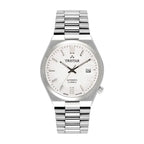 Tristar NJ31WMSSM02 Automatic White Dial Stainless Steel Men's Watch
