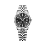 Tristar RD-Series Automatic Black Dial 40mm Stainless Steel Men's Watch - RD31BMSSM02