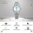 Tristar RD-Series Automatic Tiffany Dial 40mm Stainless Steel Men's Watch - RD31NMSSM02
