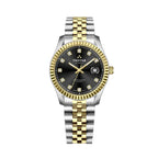 Tristar RD-Series Automatic Black Stone Dial 40mm Stainless Steel Men's Watch - RD41BM2TM02