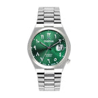 Tristar NJ33GMSSM02 Automatic Green Dial Arabic Dial Stainless Steel Men's Watch