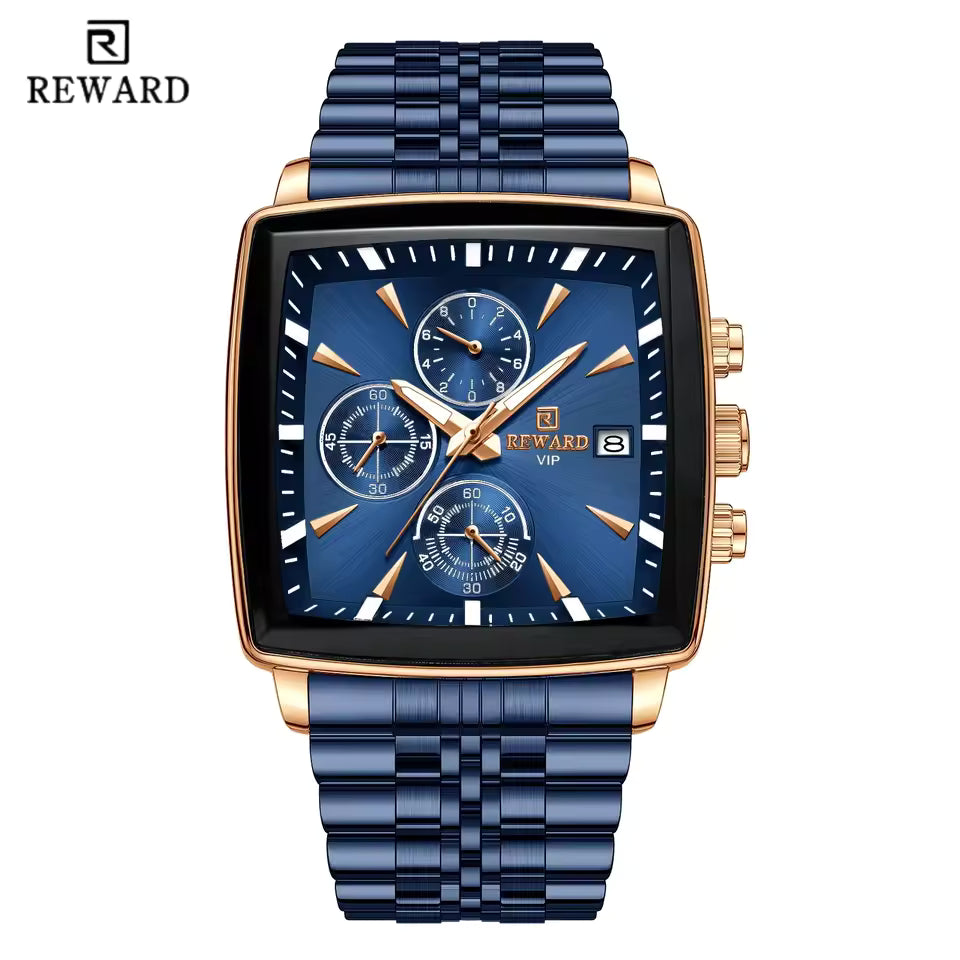 Reward VIP Luxury Wrist Watch for Men – Stylish Quartz Watch for Business & Casual Wear