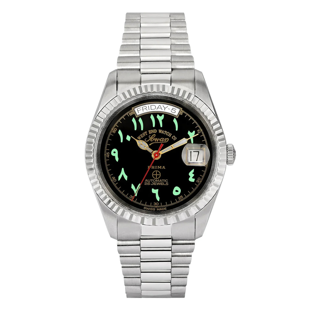 West End The Classics Automatic 6828.10.0788 Black Dial with Arabic Figures Stainless Steel Unisex Watch