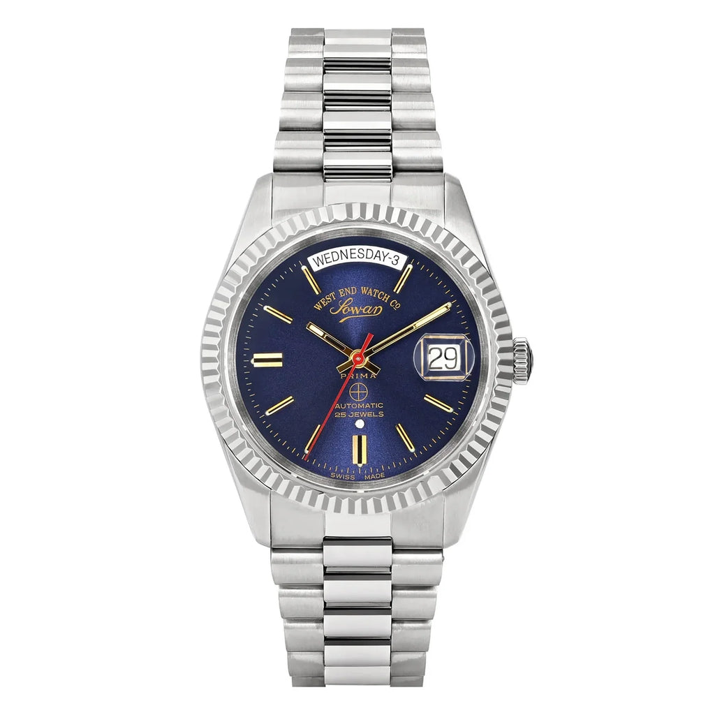 West End The Classics Automatic 6828.10.3226R Blue Dial Stainless Steel Unisex Watch