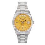 West End The Classics Automatic 6828.10.3338B Yellow Dial Stainless Steel Unisex Watch