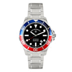West End Impermeable Automatic Diver 6850.10.3333N-ALBL12R Black Dial Pepsi Bezel Men's Watch