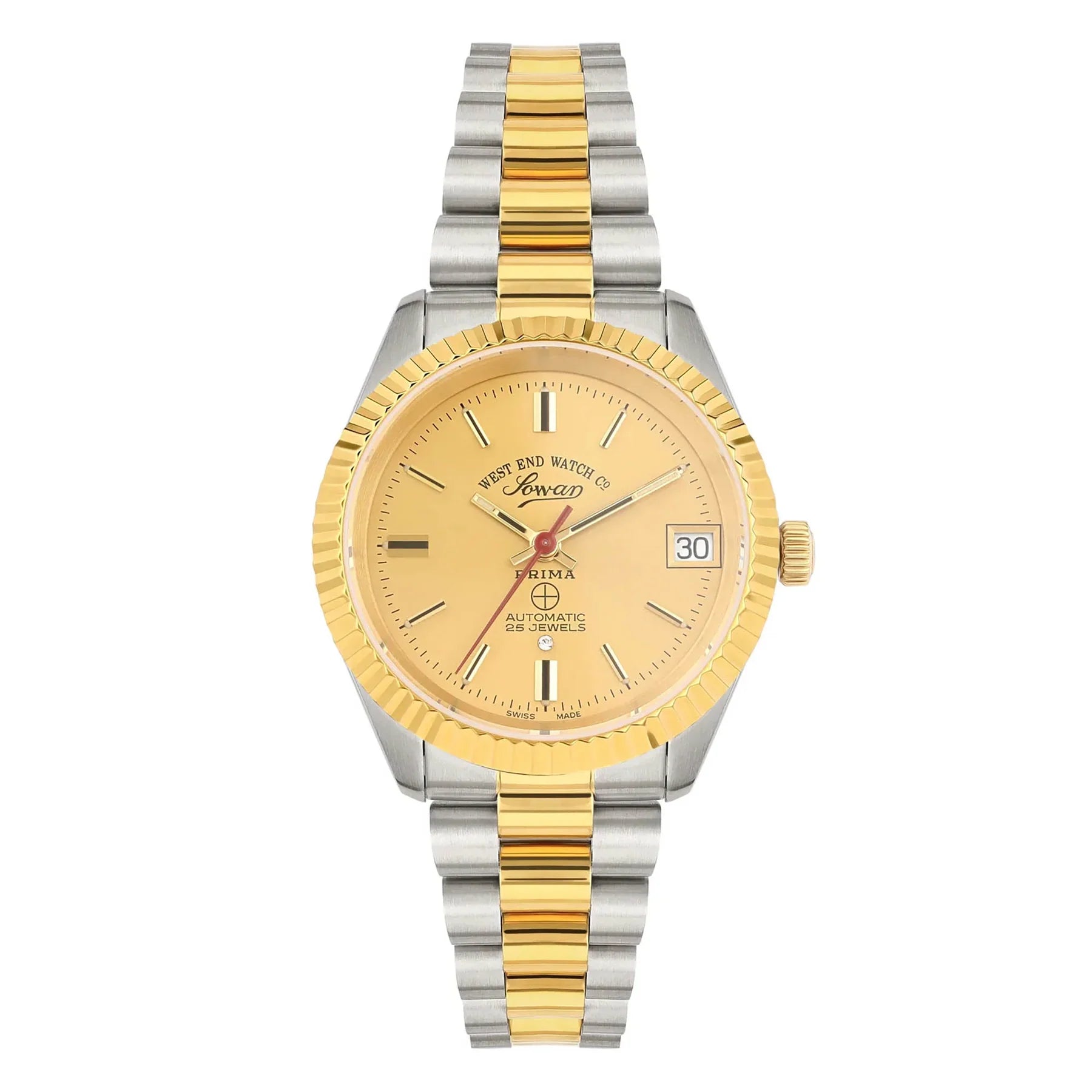 West End Automatic Analog The Classics 6828.20.2708R Champagne Dial 37mm Stainless Steel Unisex Watch