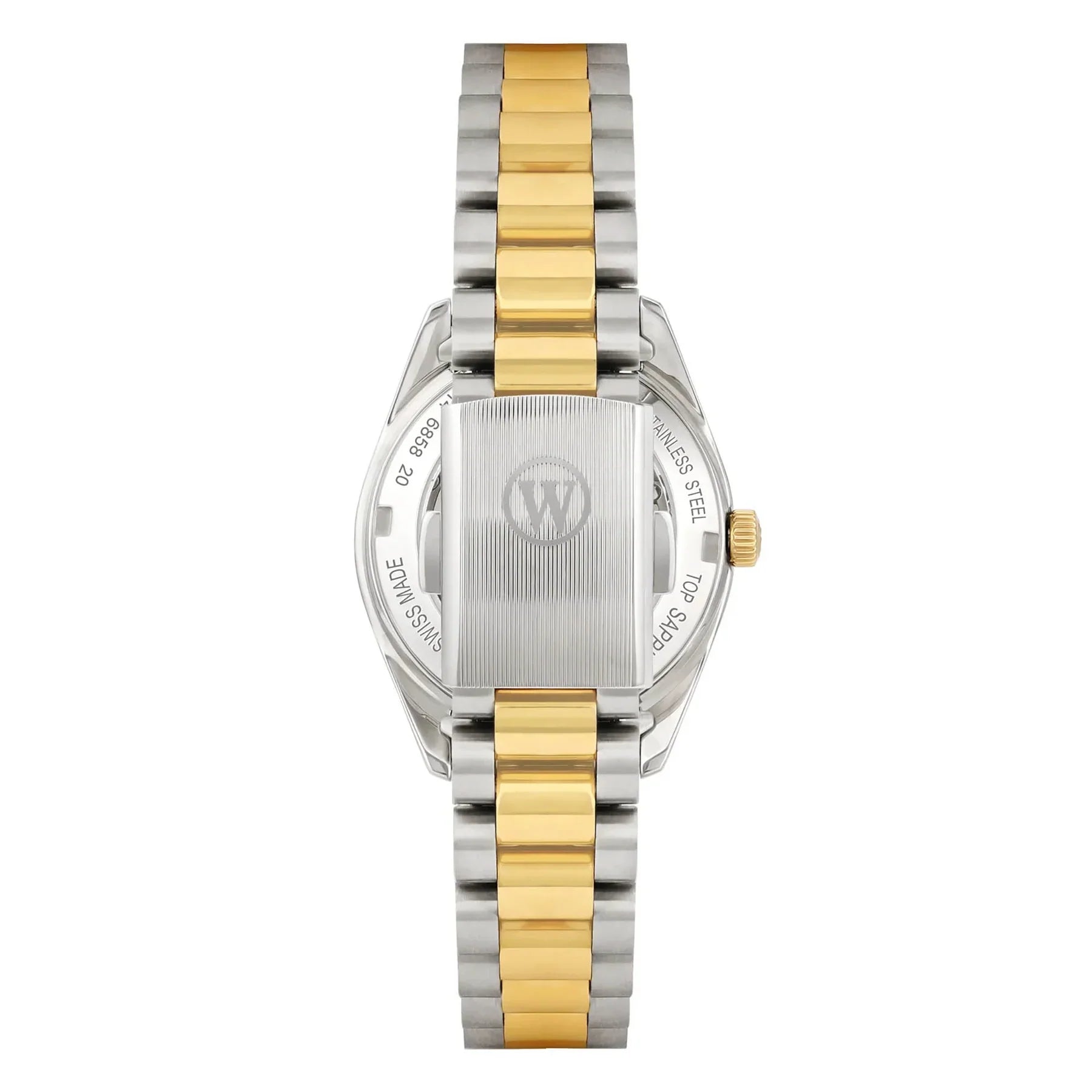 West End The Classics Automatic 6838.20.2708R Champagne Dial & Two-Tone Stainless Steel Women's Watch